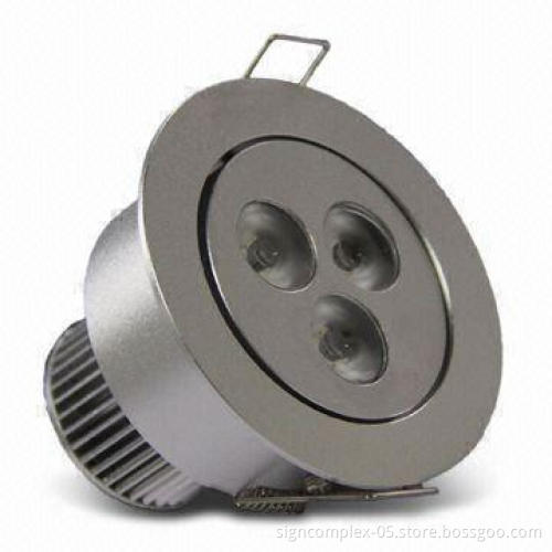 LED Downlight with 5W Power Consumption and 45/60/90 Degrees Beam Angle